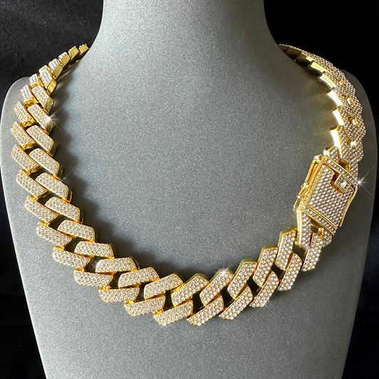 Iced Out Cuban Link Chain